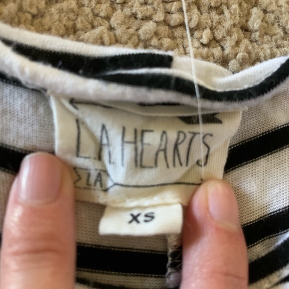 Striped LA hearts dress - Picture 2 of 2